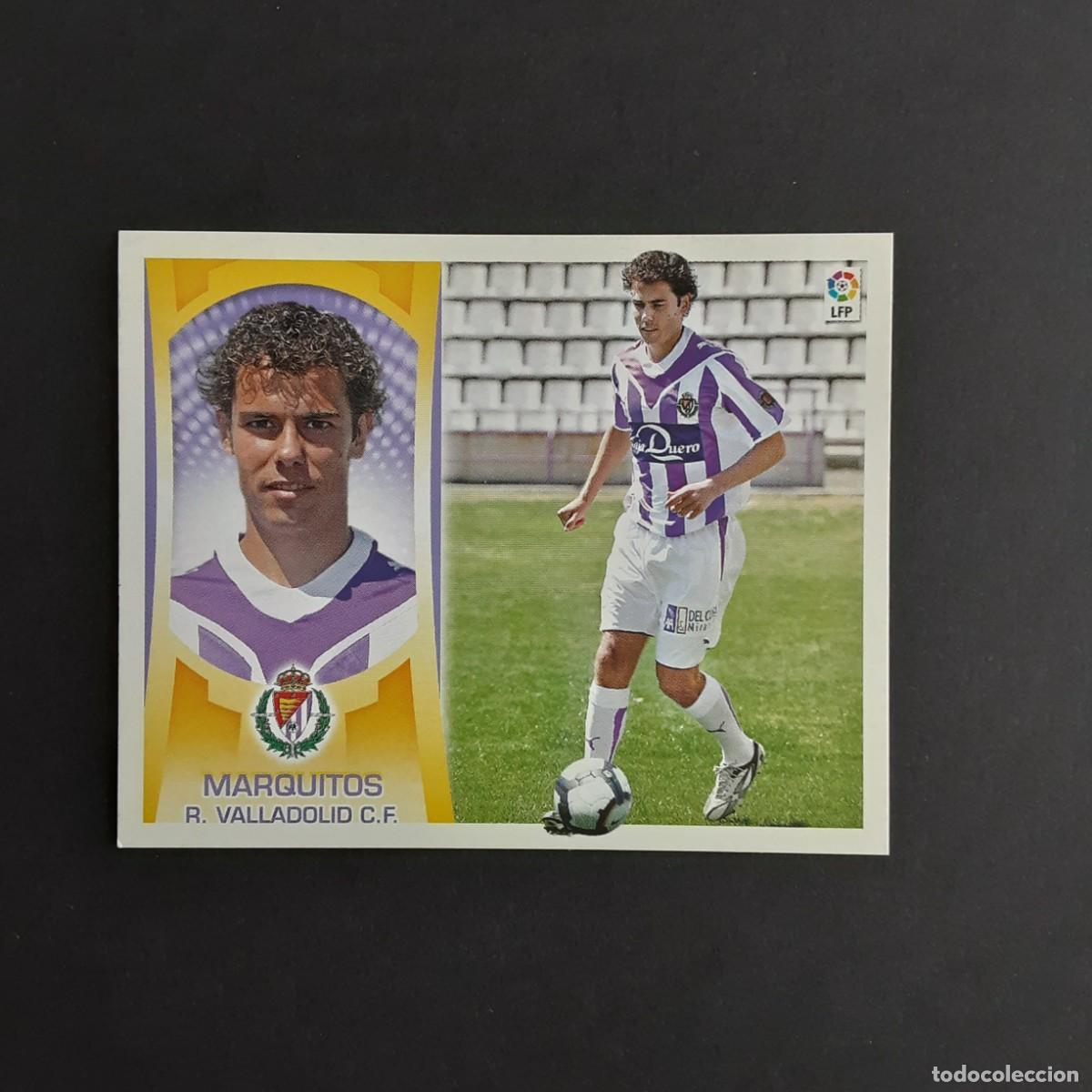 Cromos de f&uacute;tbol: CROMO LIGA 2009 2010 09 10 COLECCIONES ESTE PANINI COLOCA N&ordm;10B MARQUITOS-VALLADOLID NUNCA PEGADO