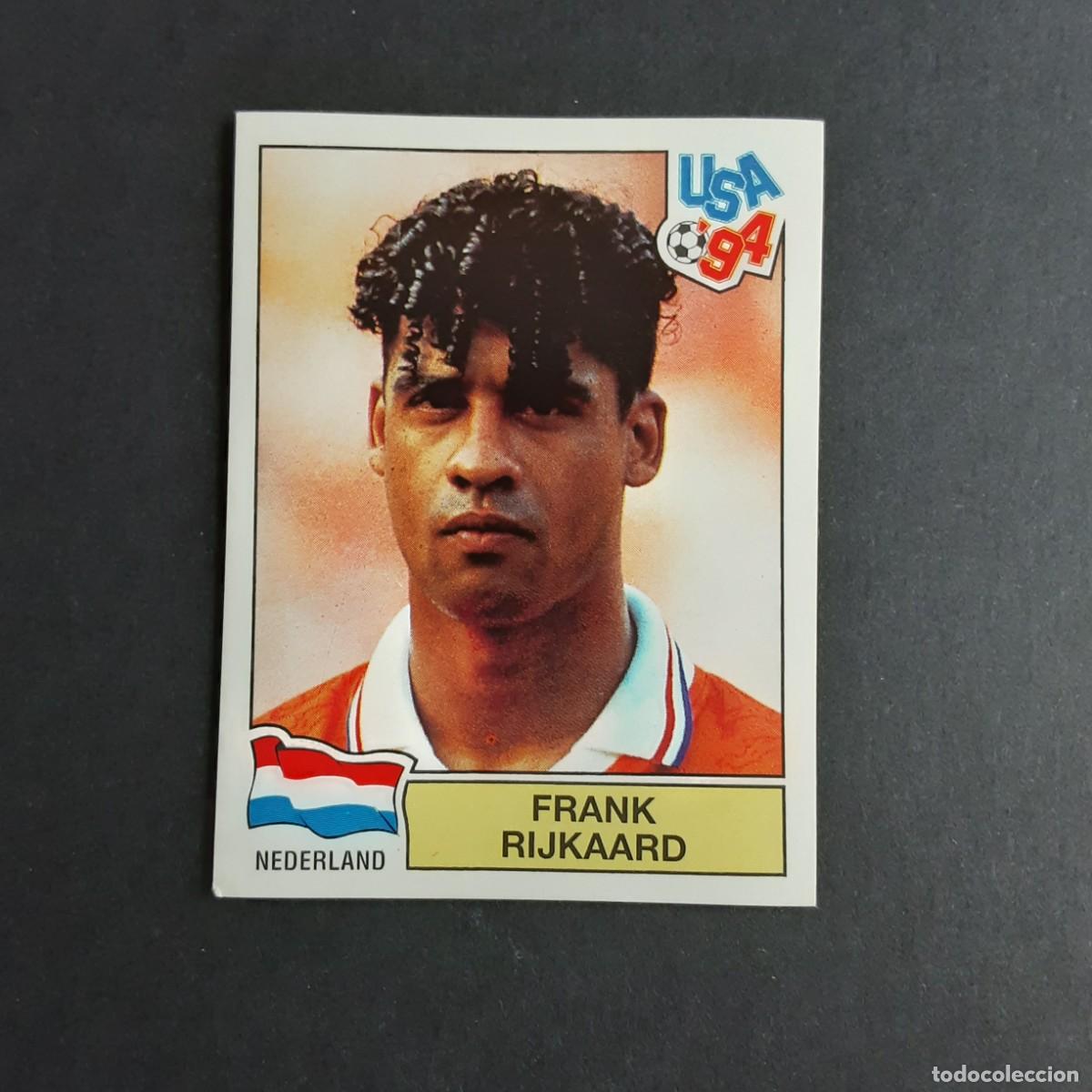 Cromos de F&uacute;tbol: CROMO FUTBOL MUNDIAL USA 94 PANINI 422.FRANK RIJKAARD-HOLANDA-NUNCA PEGADO