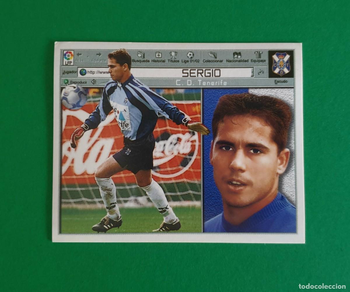 Cromos de f&uacute;tbol: SERGIO - TENERIFE - EDICIONES ESTE 2001-02 - 01/02 - Foto 1