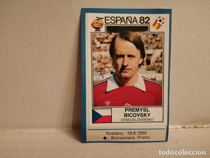 Figurine di Calcio: cromo futbol de panini mundial 82 checoslavaquia premysl bicovsky numero 266