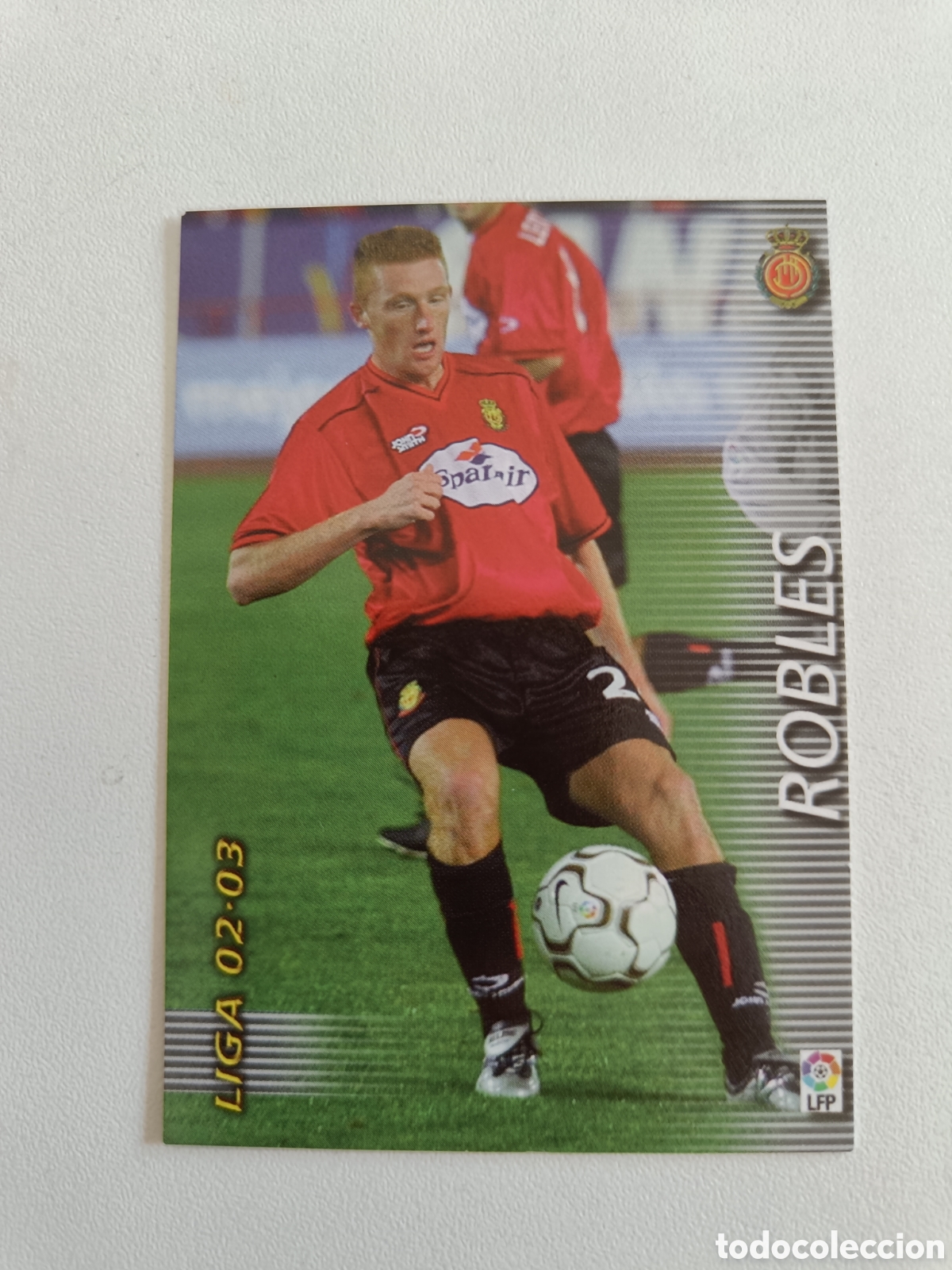 Cromos de f&uacute;tbol: Megafichas 2002-2003 n&ordm; 190 Robles - Foto 1