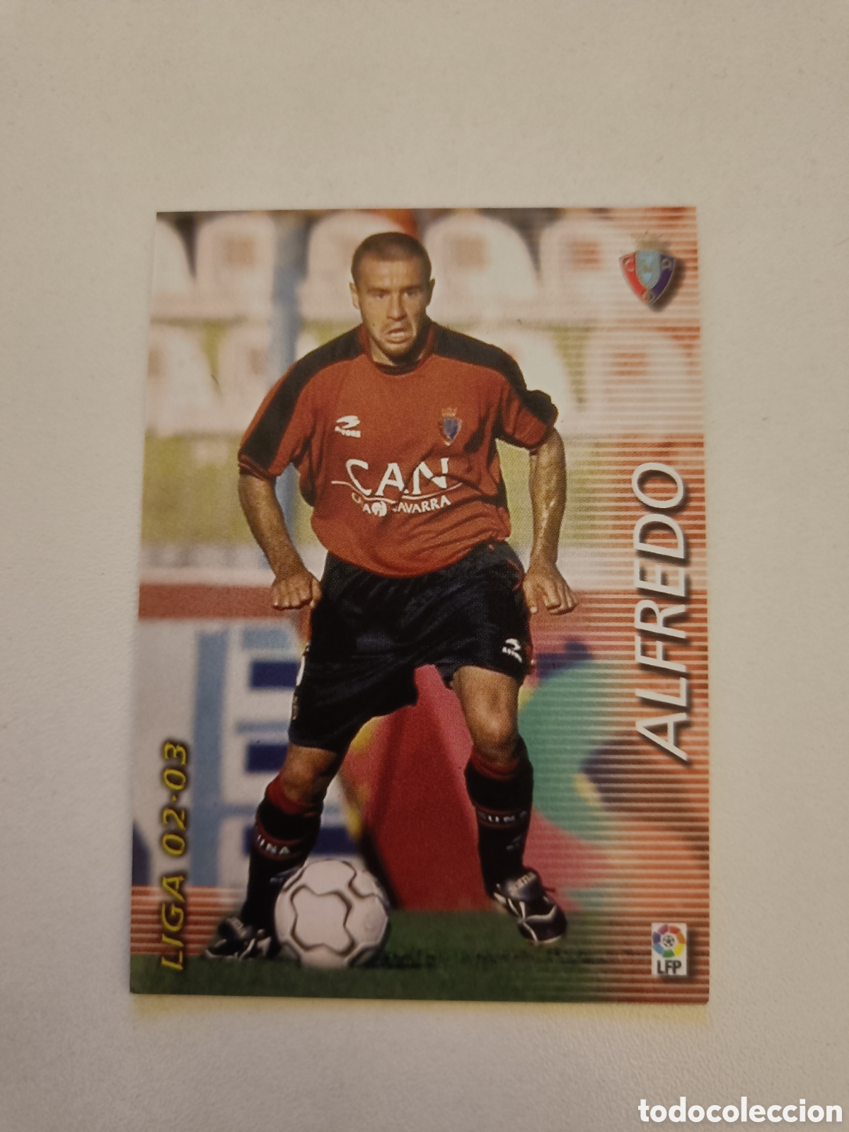 Cromos de f&uacute;tbol: Megafichas 2002-2003 n&ordm; 211 Alfredo - Foto 1