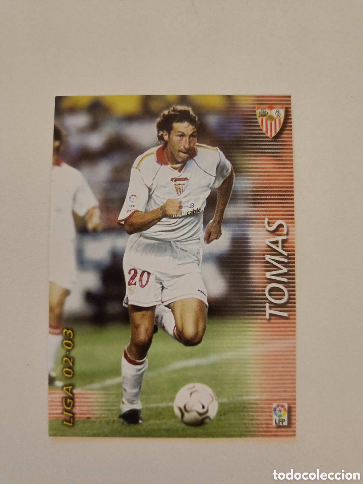 Cromos de f&uacute;tbol: Megafichas 2002-2003 n&ordm; 284 Tomas - Foto 1