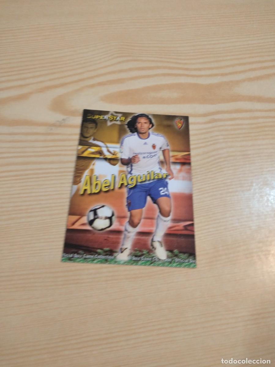 Fu&szlig;ball-Sticker: C-KUKI CROMO DE FUTBOL ABEL AGUILAR SUPERSTAR ZARAGOZA