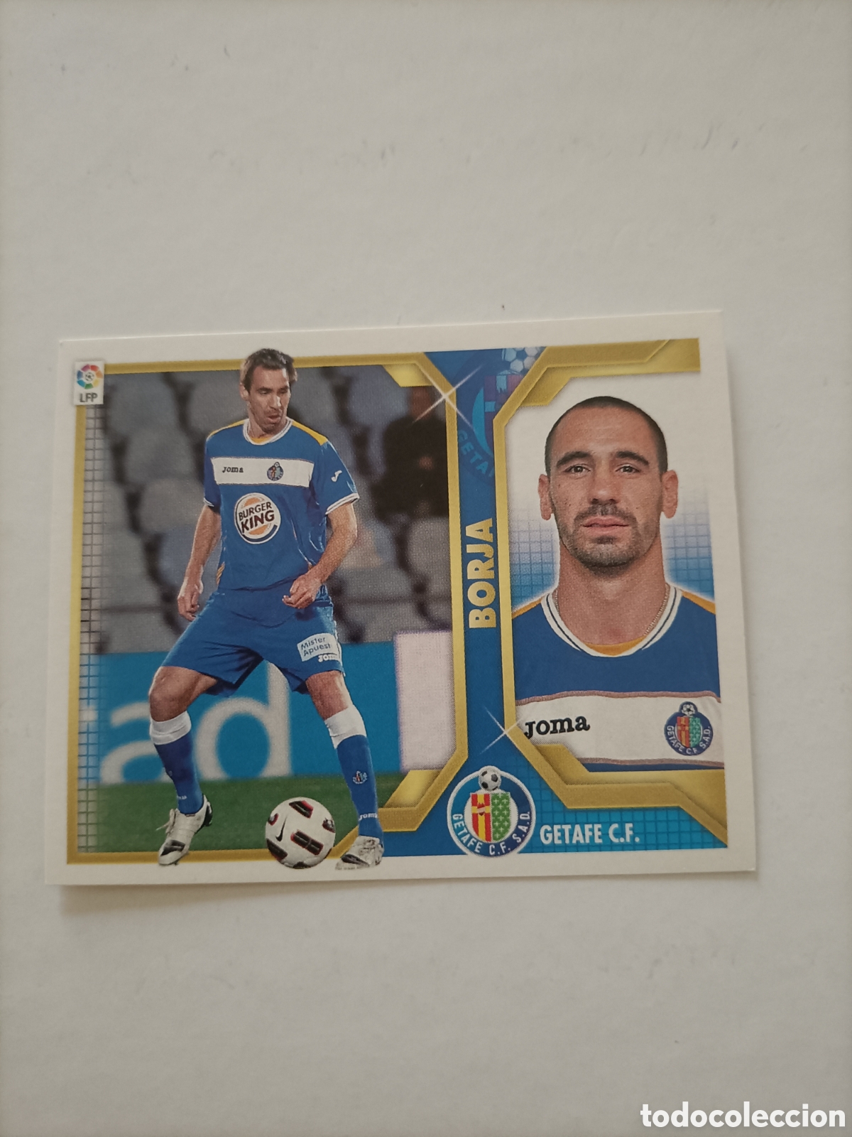 Cromos de f&uacute;tbol: Borja Getafe Liga Este 2011/12 - Foto 1