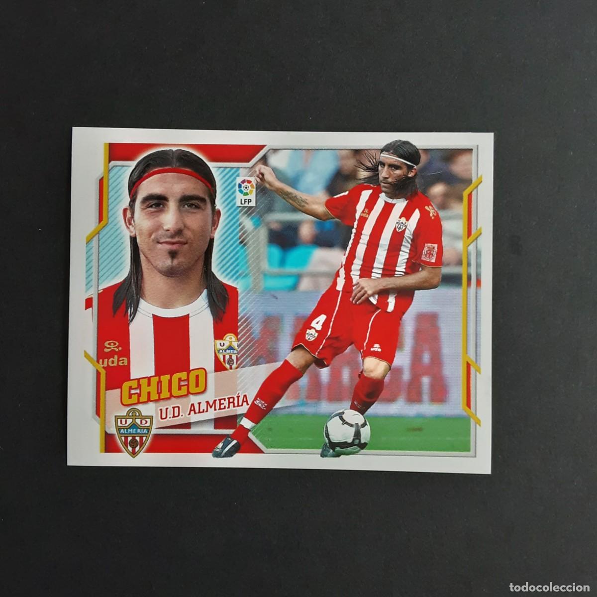 Football Stickers: CROMO LIGA 2010 2011 10 11 COLECCIONES ESTE PANINI N&ordm;6B CHICO-ALMERIA NUNCA PEGADO