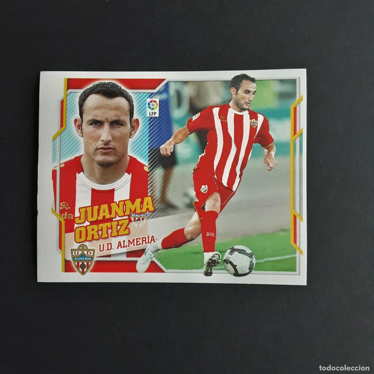 Figurine di Calcio: CROMO LIGA 2010 2011 10 11 COLECCIONES ESTE PANINI N&ordm;7 JUANMA ORTIZ-ALMERIA NUNCA PEGADO