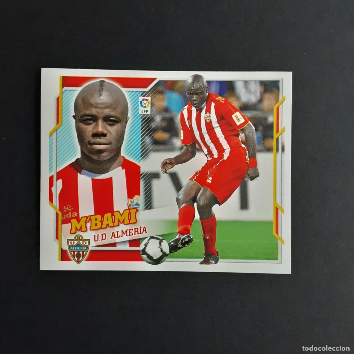 Figurine di Calcio: CROMO LIGA 2010 2011 10 11 COLECCIONES ESTE PANINI N&ordm;9 M'BAMI-ALMERIA NUNCA PEGADO