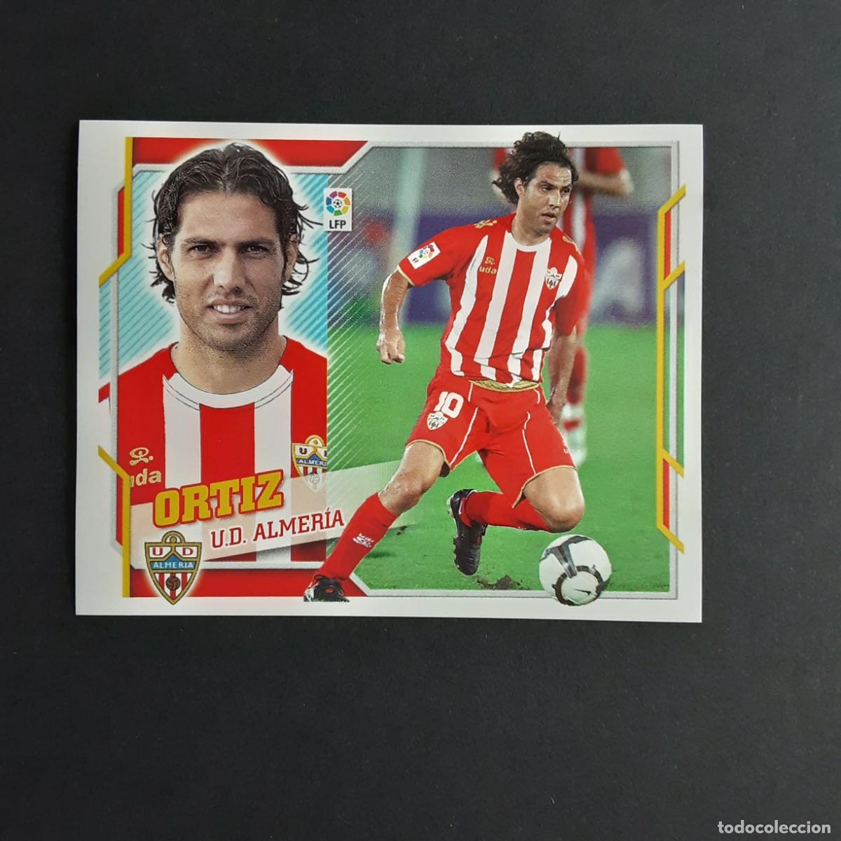 Fu&szlig;ball-Sticker: CROMO LIGA 2010 2011 10 11 COLECCIONES ESTE PANINI N&ordm;12A ORTIZ-ALMERIA NUNCA PEGADO