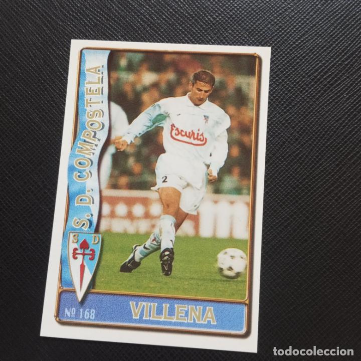 Figurine di Calcio: VILLENA 168 COMPOSTELA MUNDICROMO 1996 1997 CROMO FUTBOL LIGA 96 97 - (AB5)