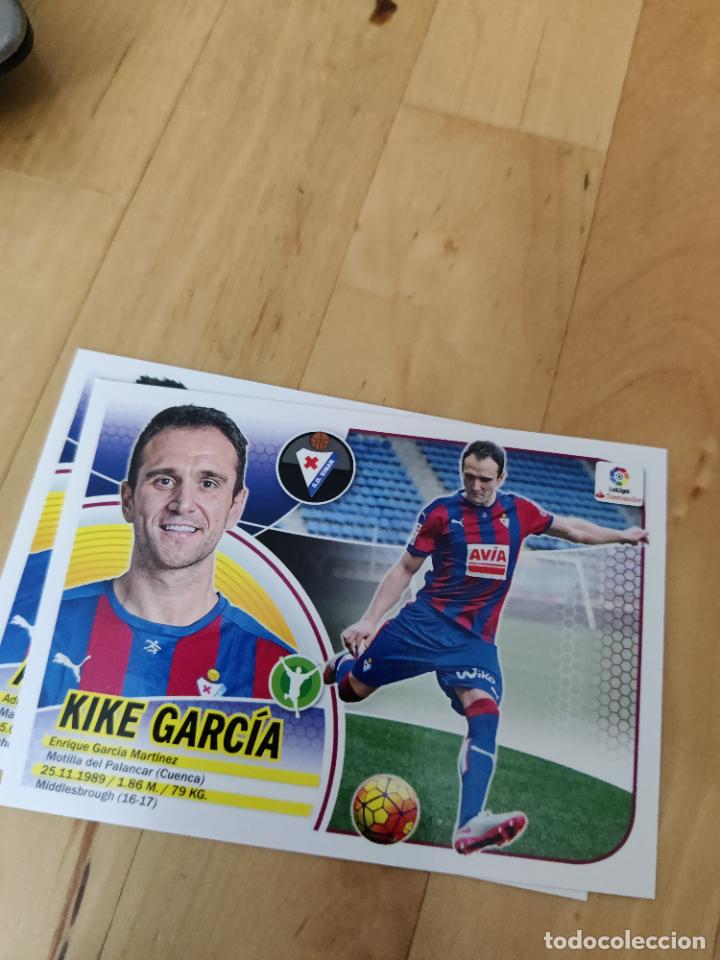 Cromos de f&uacute;tbol: kike garcia eibar este 2016 2017 16 17 sin pegar - Foto 1