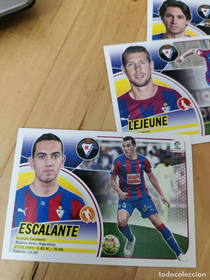 Cromos de f&uacute;tbol: escalante eibar este 2016 2017 16 17 sin pegar - Foto 1