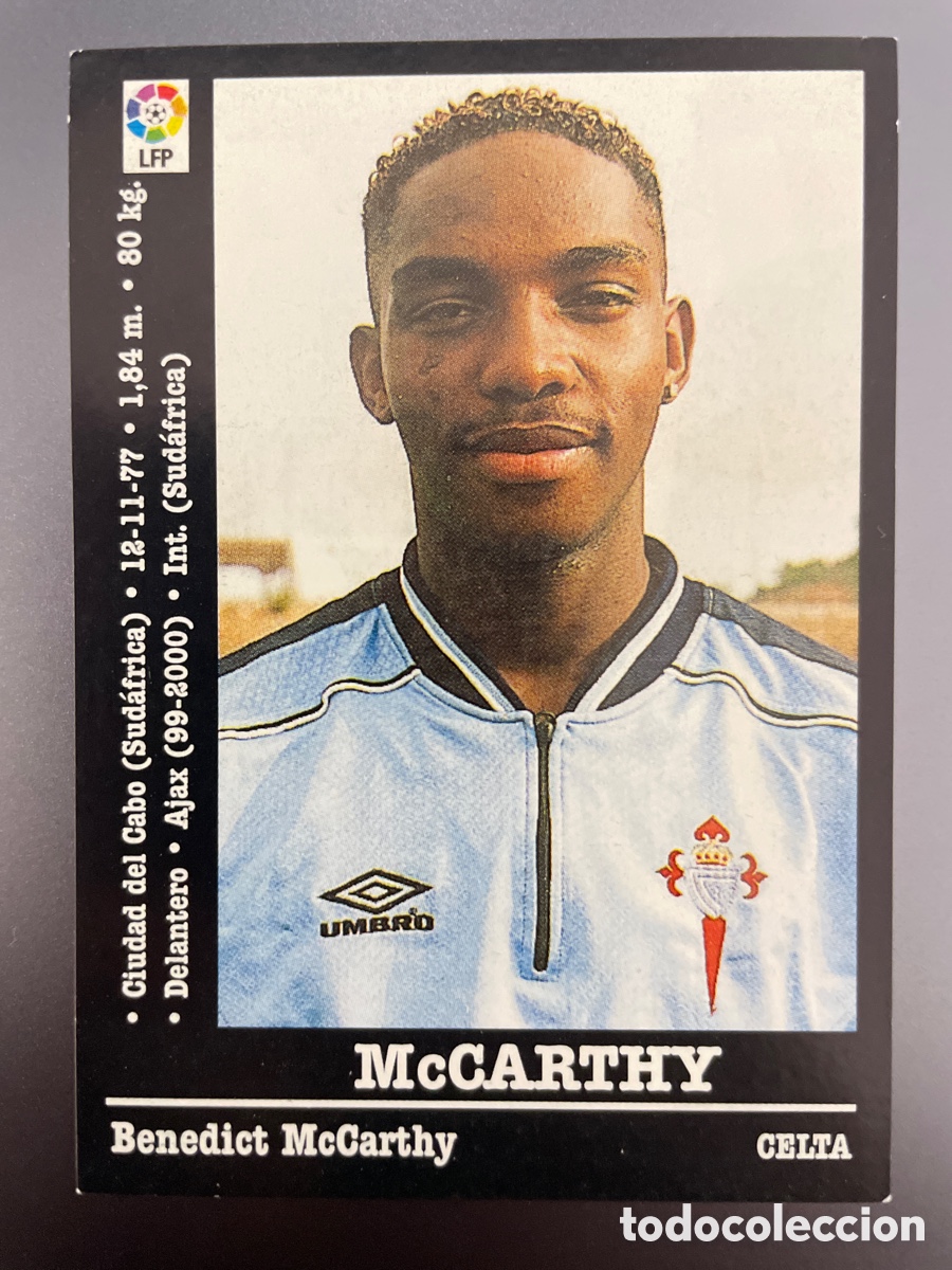 Cromos de f&uacute;tbol: McCarthy 117 Panini 2000-01 2000 2001 Celta de Vigo - Foto 1