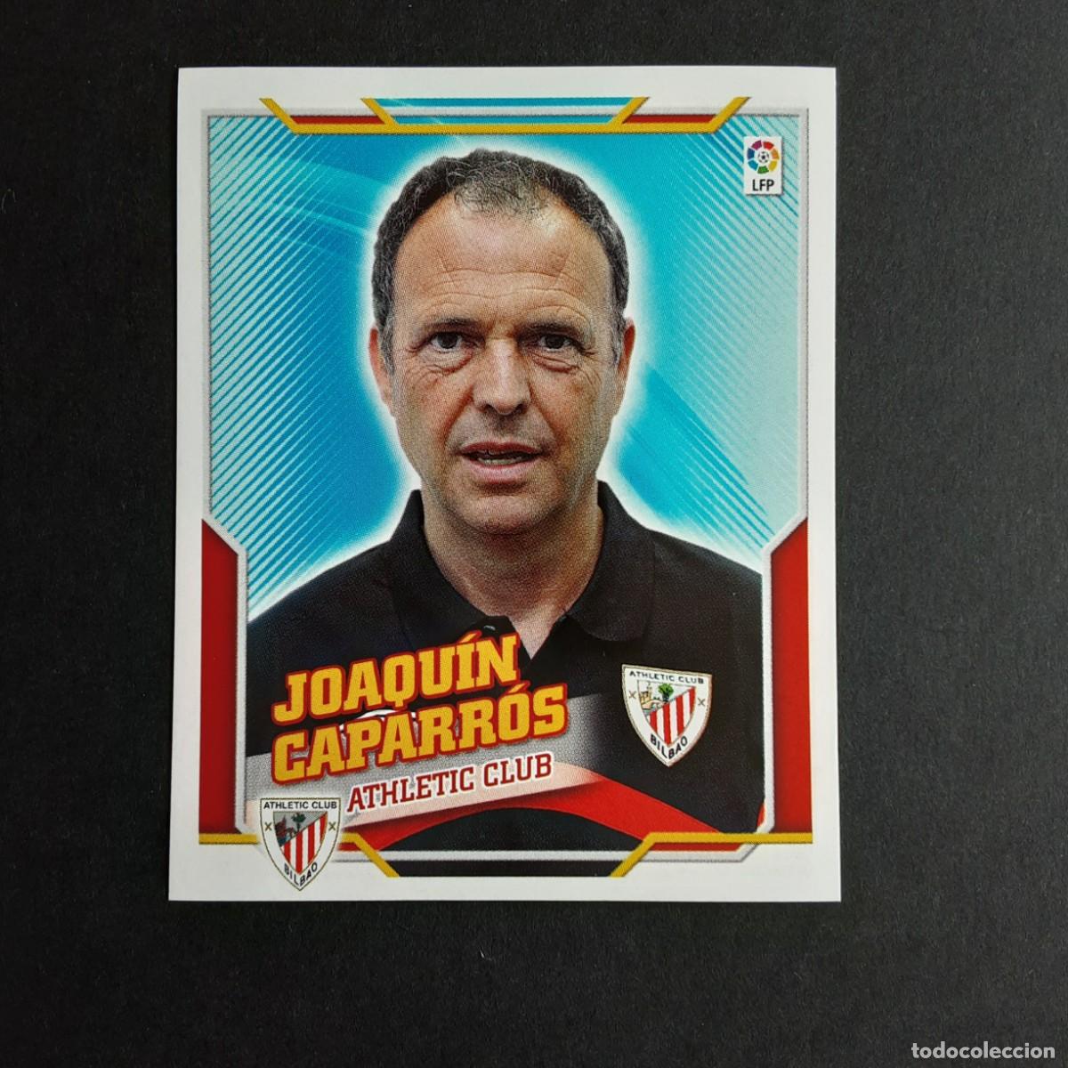 Cromos de F&uacute;tbol: CROMO LIGA 2010 2011 10 11 COLECCIONES ESTE PANINI ENTRENADOR CAPARROS-ATH.BILBAO NUNCA PEGADO