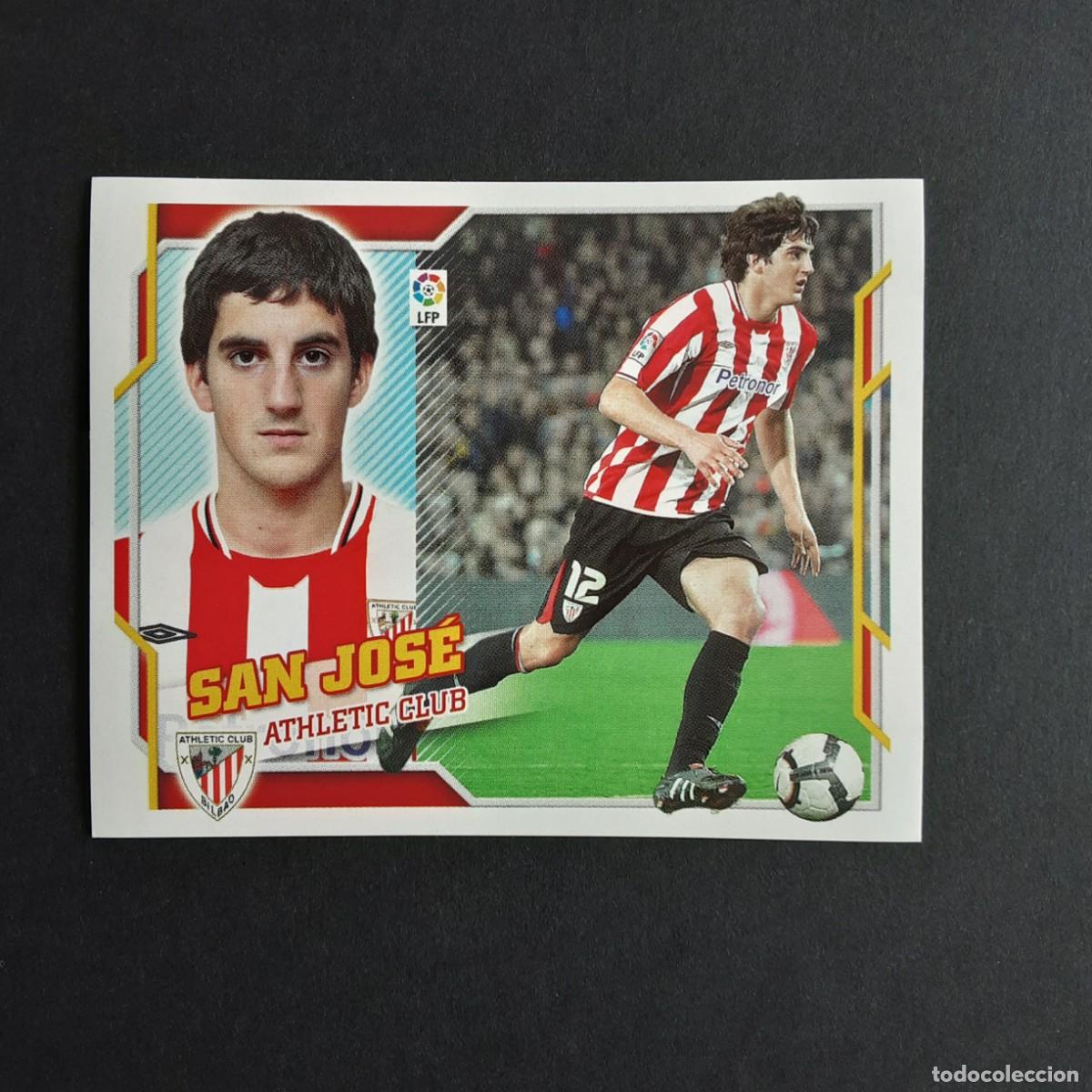 Football Stickers: CROMO LIGA 2010 2011 10 11 COLECCIONES ESTE PANINI N&ordm;5 SAN JOSE-ATH.BILBAO NUNCA PEGADO