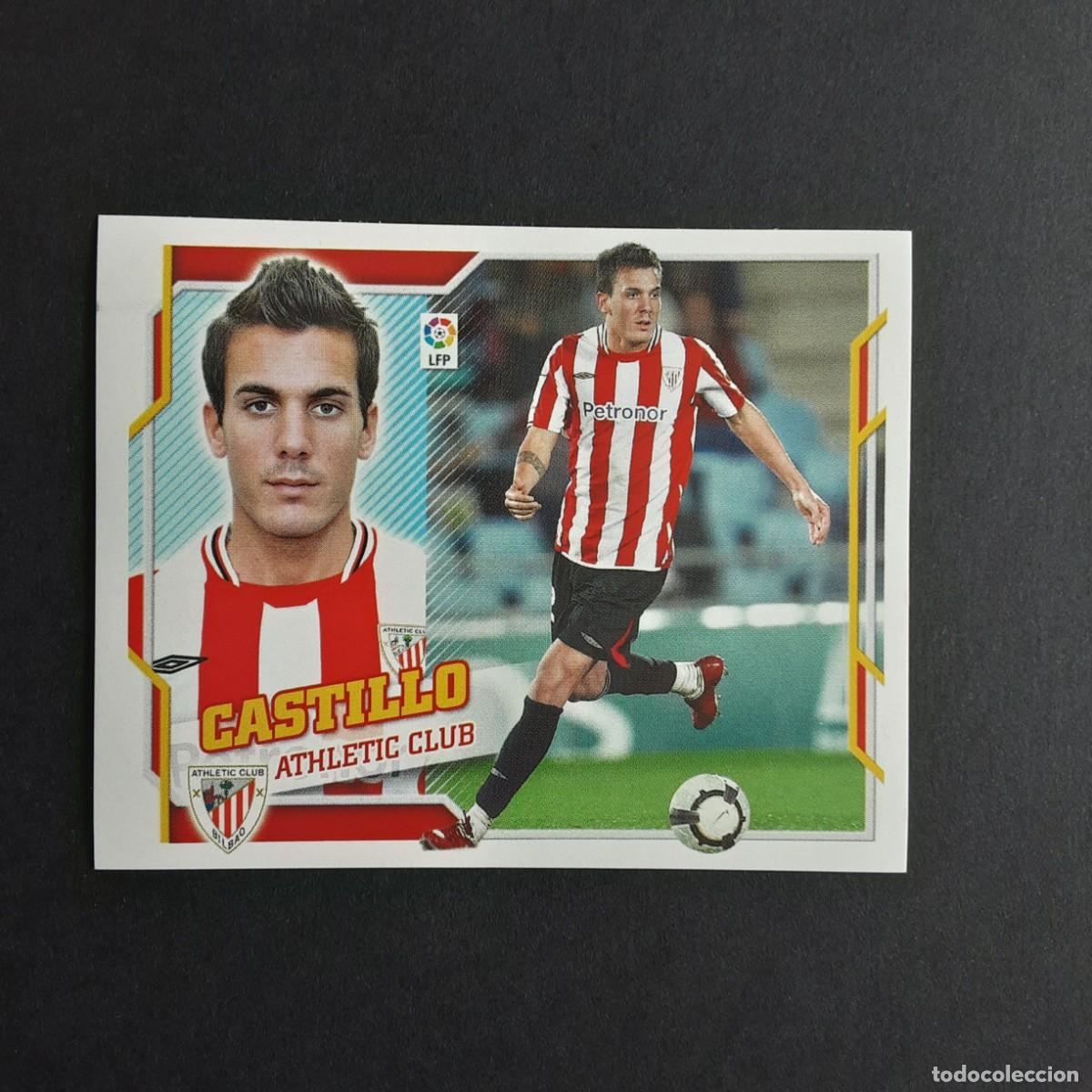 Figurine di Calcio: CROMO LIGA 2010 2011 10 11 COLECCIONES ESTE PANINI N&ordm;7B CASTILLO-ATH.BILBAO NUNCA PEGADO