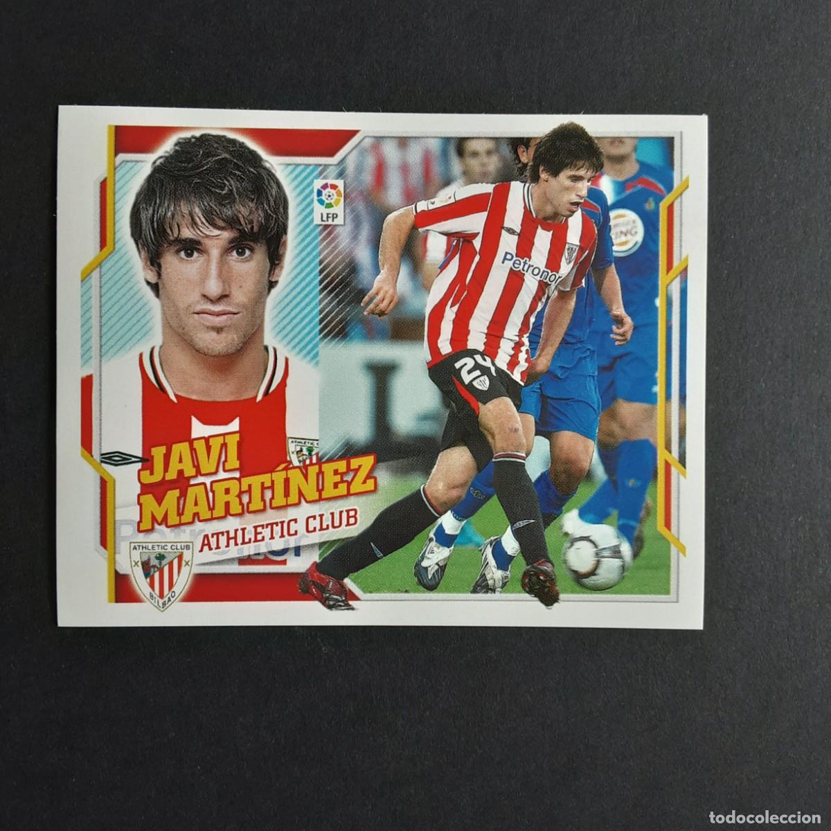 Figurine di Calcio: CROMO LIGA 2010 2011 10 11 COLECCIONES ESTE PANINI N&ordm;12 JAVI MARTINEZ-ATH.BILBAO NUNCA PEGADO
