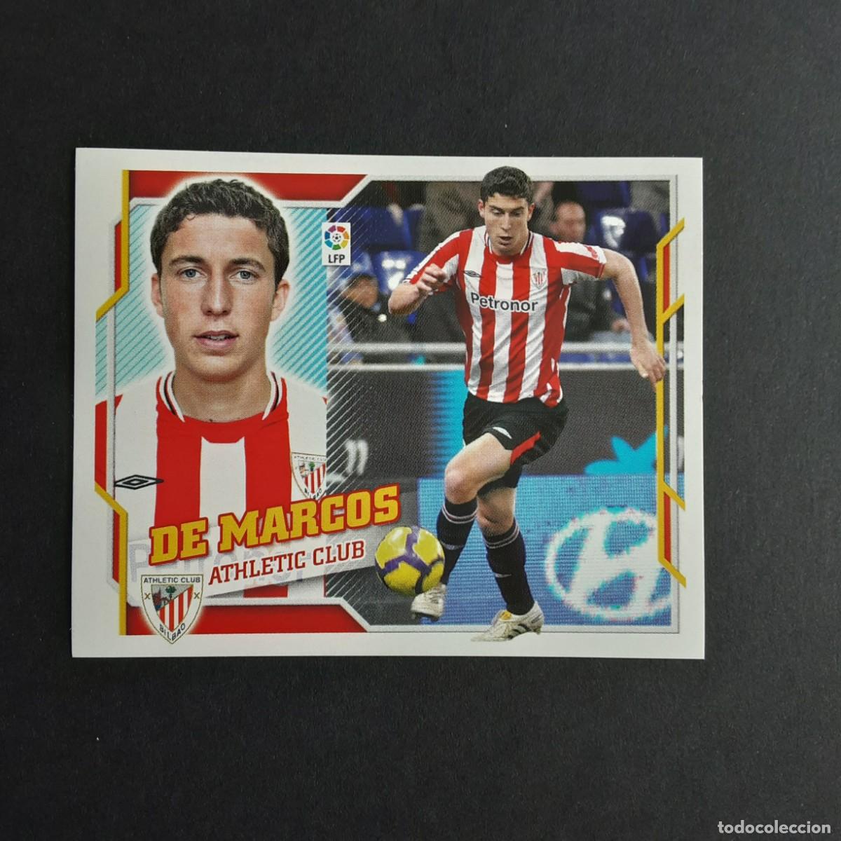 Fu&szlig;ball-Sticker: CROMO LIGA 2010 2011 10 11 COLECCIONES ESTE PANINI N&ordm;14A DE MARCOS-ATH.BILBAO NUNCA PEGADO