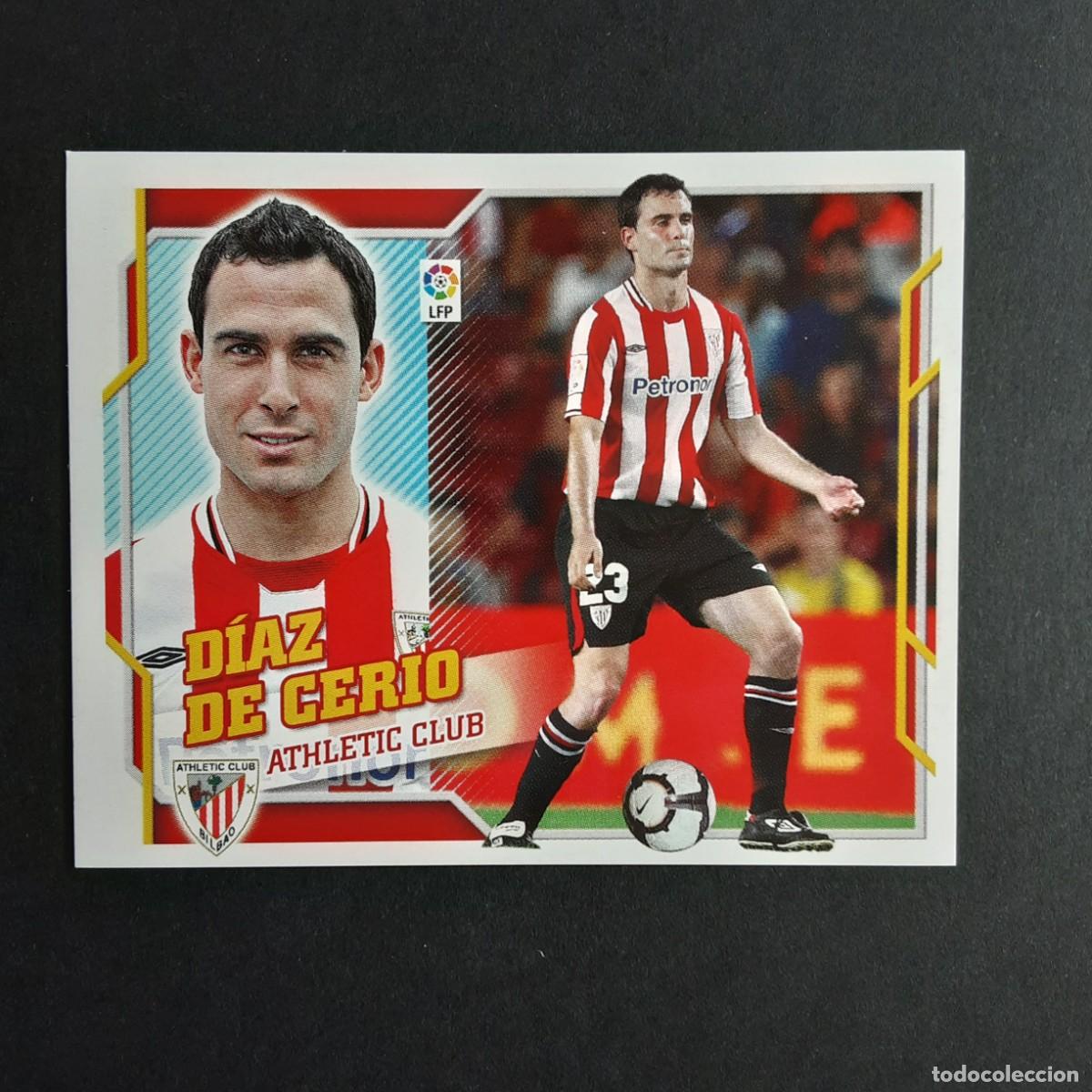Figurine di Calcio: CROMO LIGA 2010 2011 10 11 COLECCIONES ESTE PANINI N&ordm;16B DIAZ DE CERIO-ATH.BILBAO NUNCA PEGADO