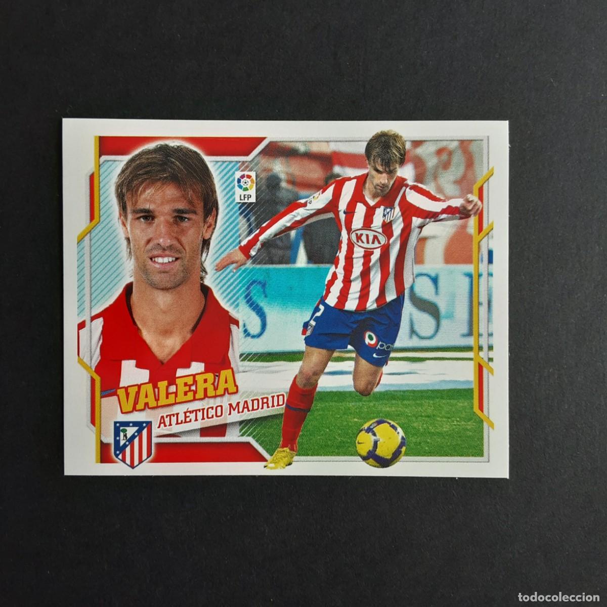 Football Stickers: CROMO LIGA 2010 2011 10 11 COLECCIONES ESTE PANINI N&ordm;6B VALERA-AT.MADRID NUNCA PEGADO
