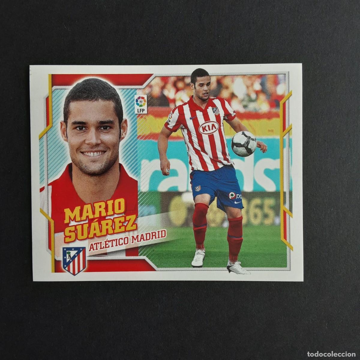 Figurine di Calcio: CROMO LIGA 2010 2011 10 11 COLECCIONES ESTE PANINI N&ordm;8B MARIO SUAREZ-AT.MADRID NUNCA PEGADO