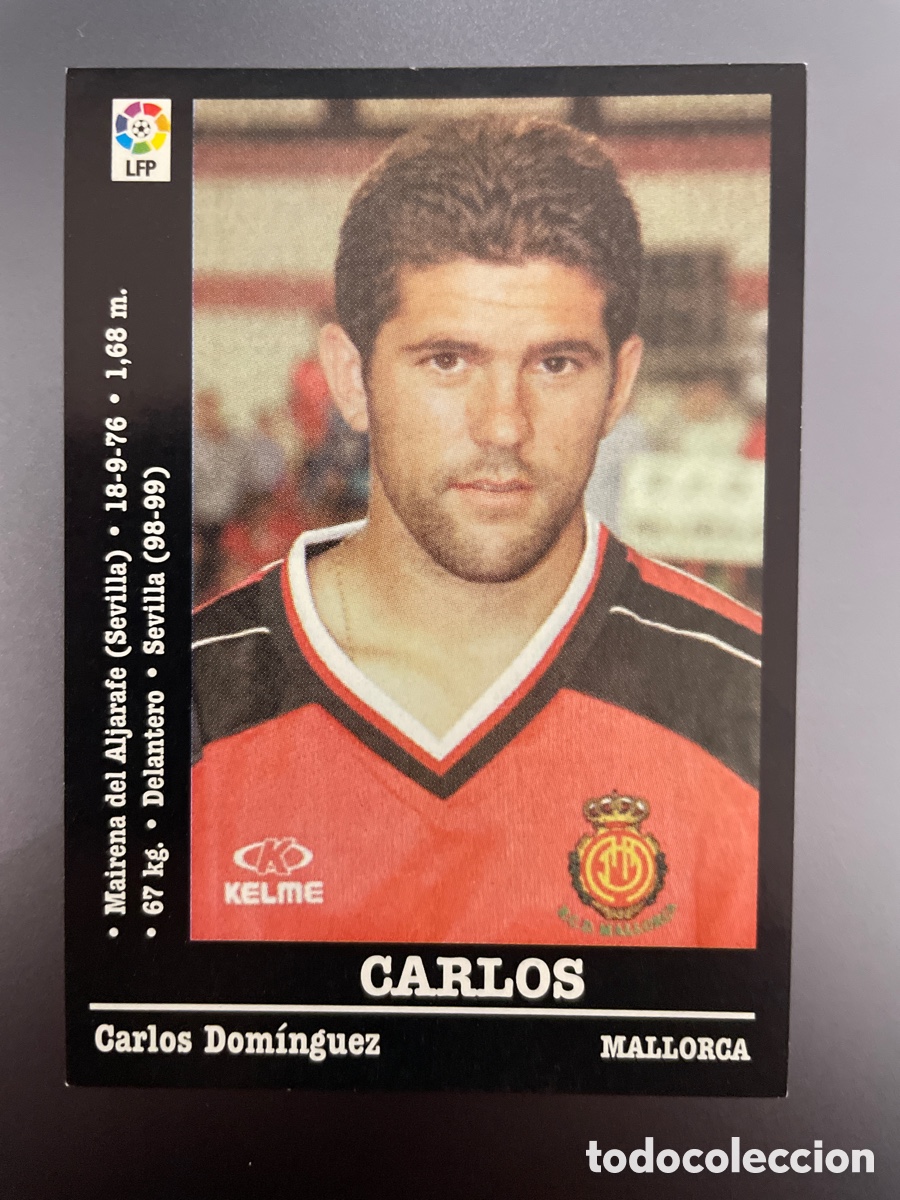 Cromos de f&uacute;tbol: Carlos 167 Panini 2000-01 2000 2001 Mallorca - Foto 1