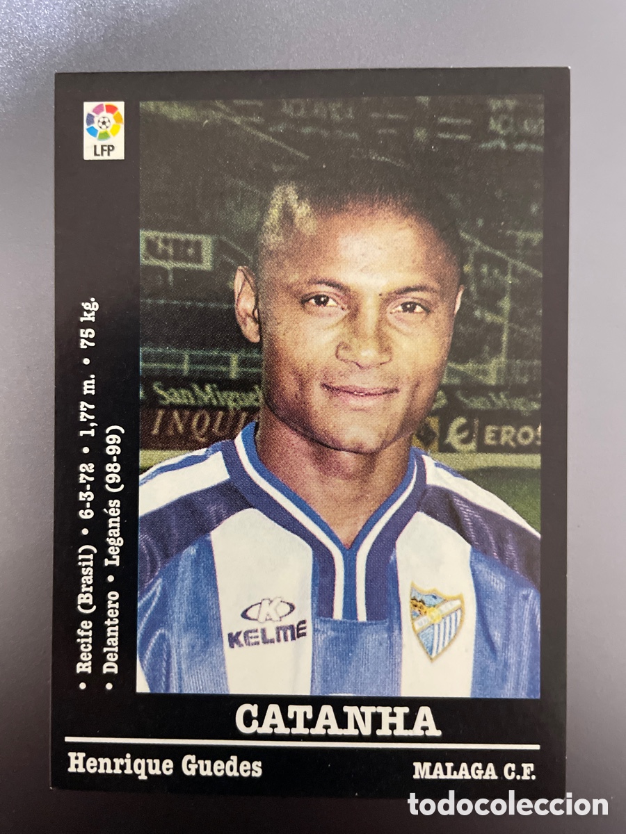 Cromos de f&uacute;tbol: Catanha 203 Panini 2000-01 2000 2001 Malaga - Foto 1