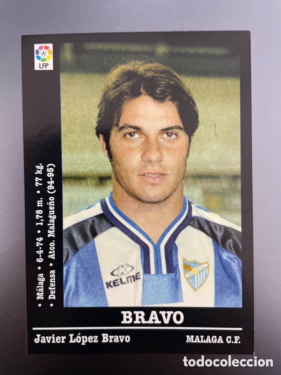 Cromos de f&uacute;tbol: Bravo 191 Panini 2000-01 2000 2001 Malaga - Foto 1