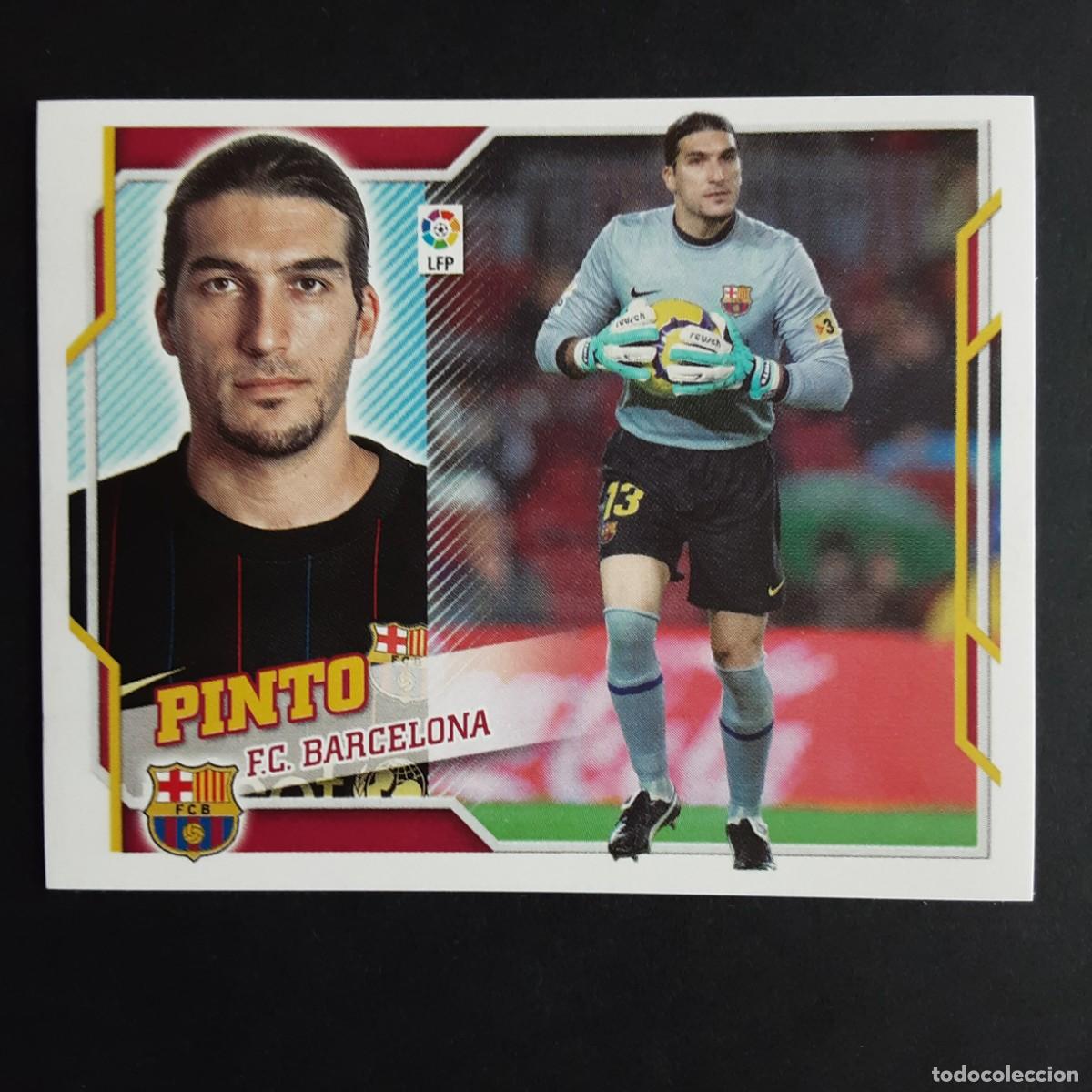 Football Stickers: CROMO LIGA 2010 2011 10 11 COLECCIONES ESTE PANINI N&ordm;2 PINTO-BARCELONA NUNCA PEGADO