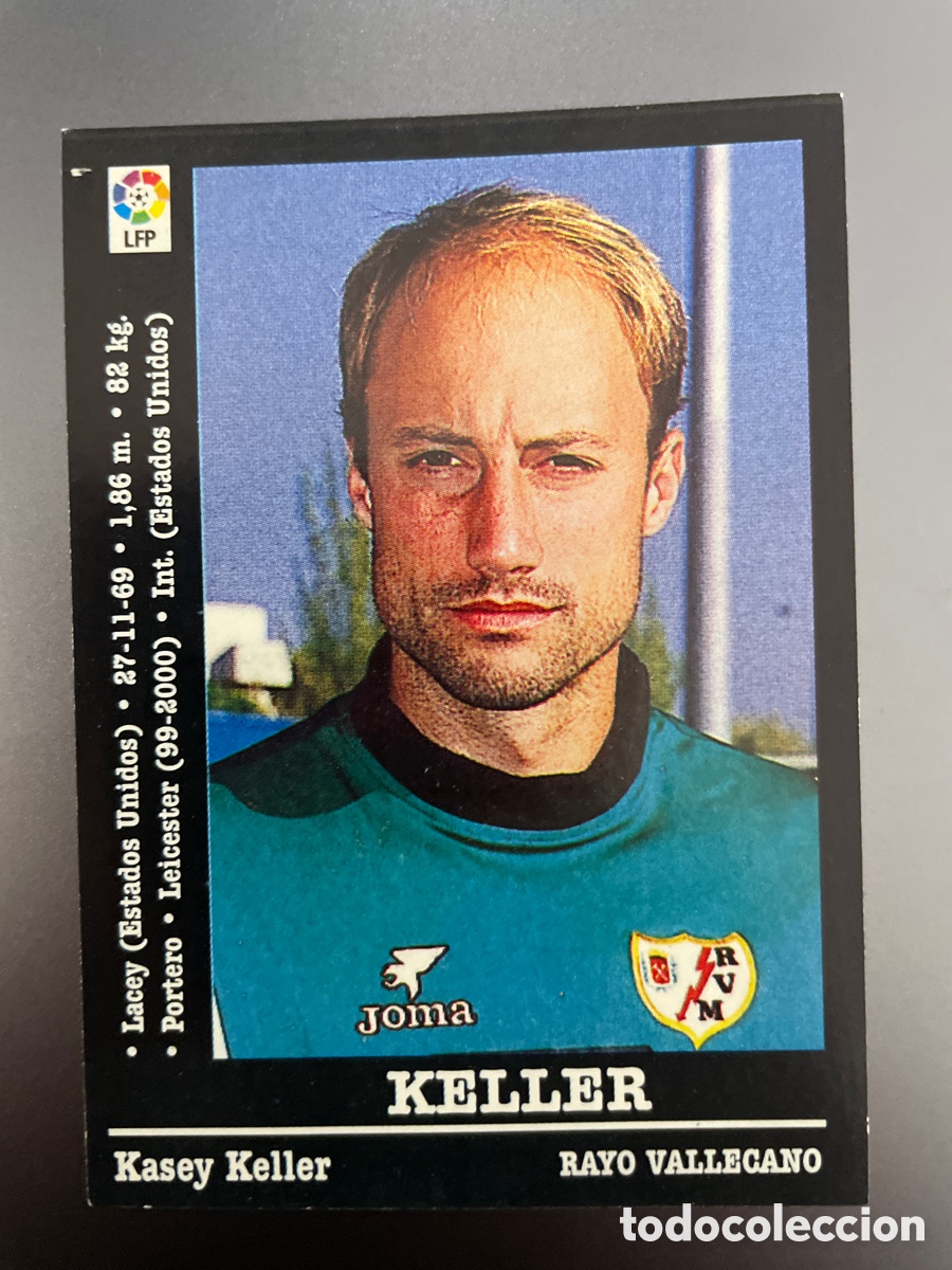 Cromos de f&uacute;tbol: Keller 138 Panini 2000-01 2000 2001 Rayo Vallecano - Foto 1
