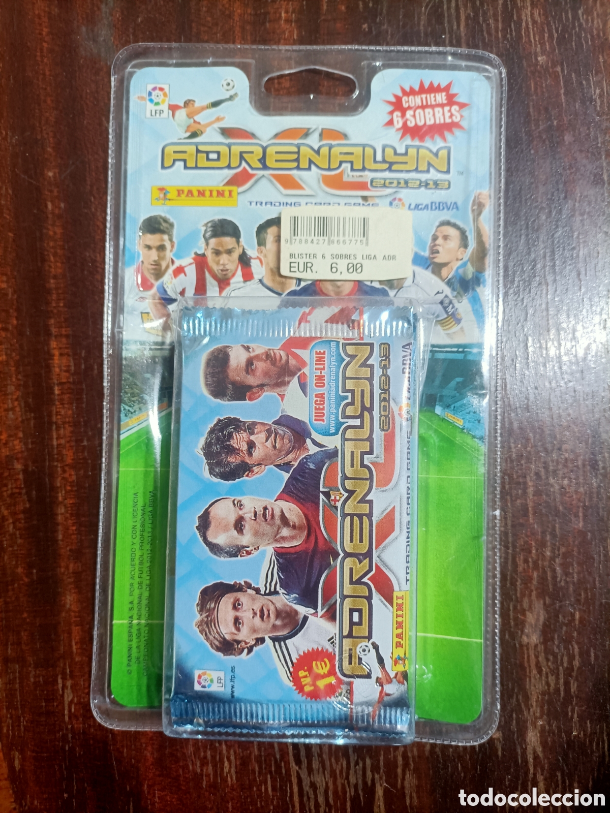 Cromos de F&uacute;tbol: Blister de cromos cards Adrenalyn liga 2012;2103 12 13