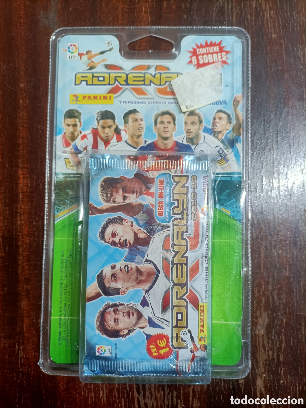 Cromos de F&uacute;tbol: Blister de cromos cards Adrenalyn liga 2012;2103 12 13