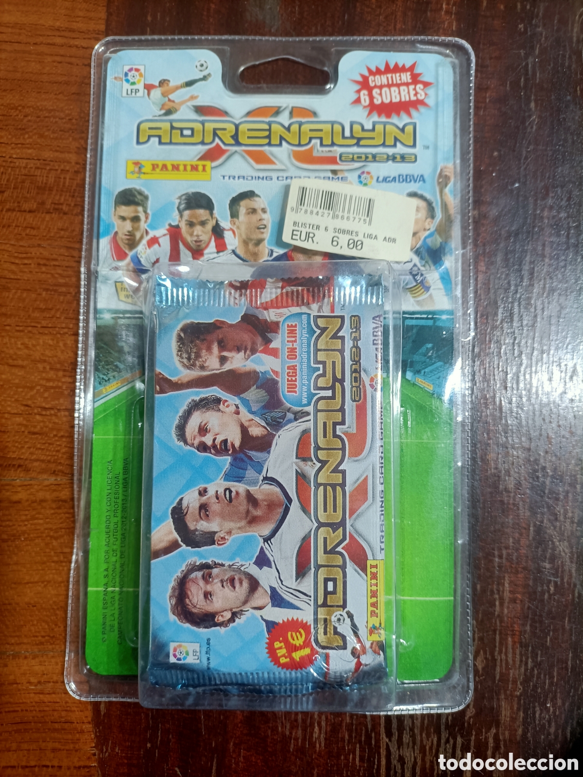 Cromos de F&uacute;tbol: Blister de cromos cards Adrenalyn liga 2012;2103 12 13