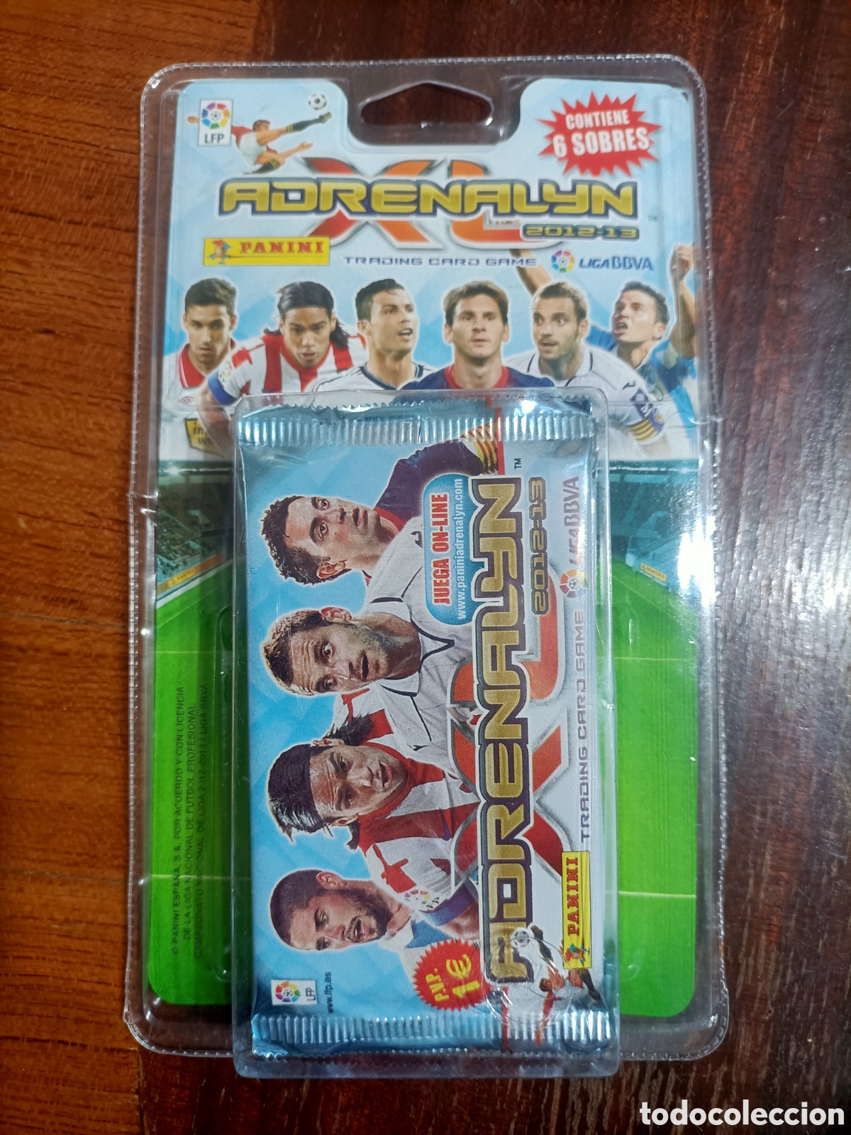 Cromos de F&uacute;tbol: Blister de cromos cards Adrenalyn liga 2012;2103 12 13