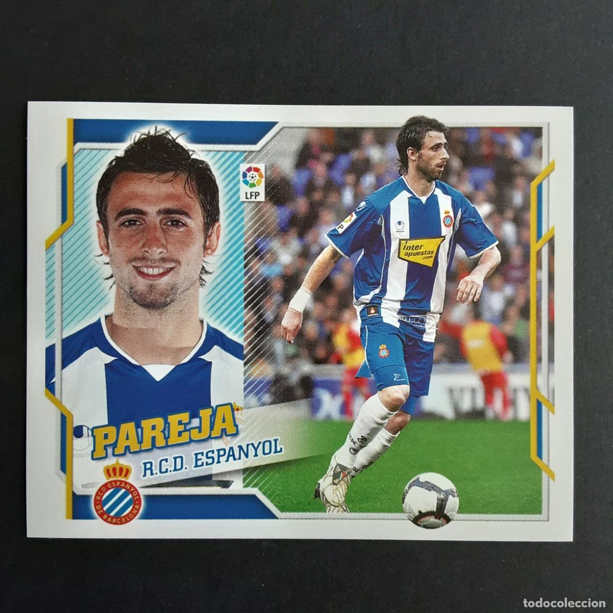 Figurine di Calcio: CROMO LIGA 2010 2011 10 11 COLECCIONES ESTE PANINI N&ordm;5A PAREJA-ESPANYOL NUNCA PEGADO