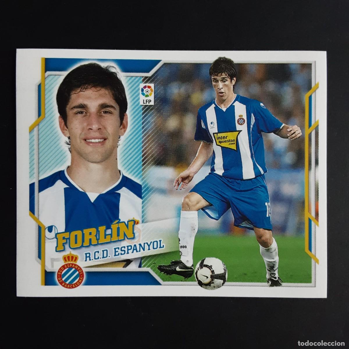 Figurine di Calcio: CROMO LIGA 2010 2011 10 11 COLECCIONES ESTE PANINI N&ordm;6 FORLIN-ESPANYOL NUNCA PEGADO
