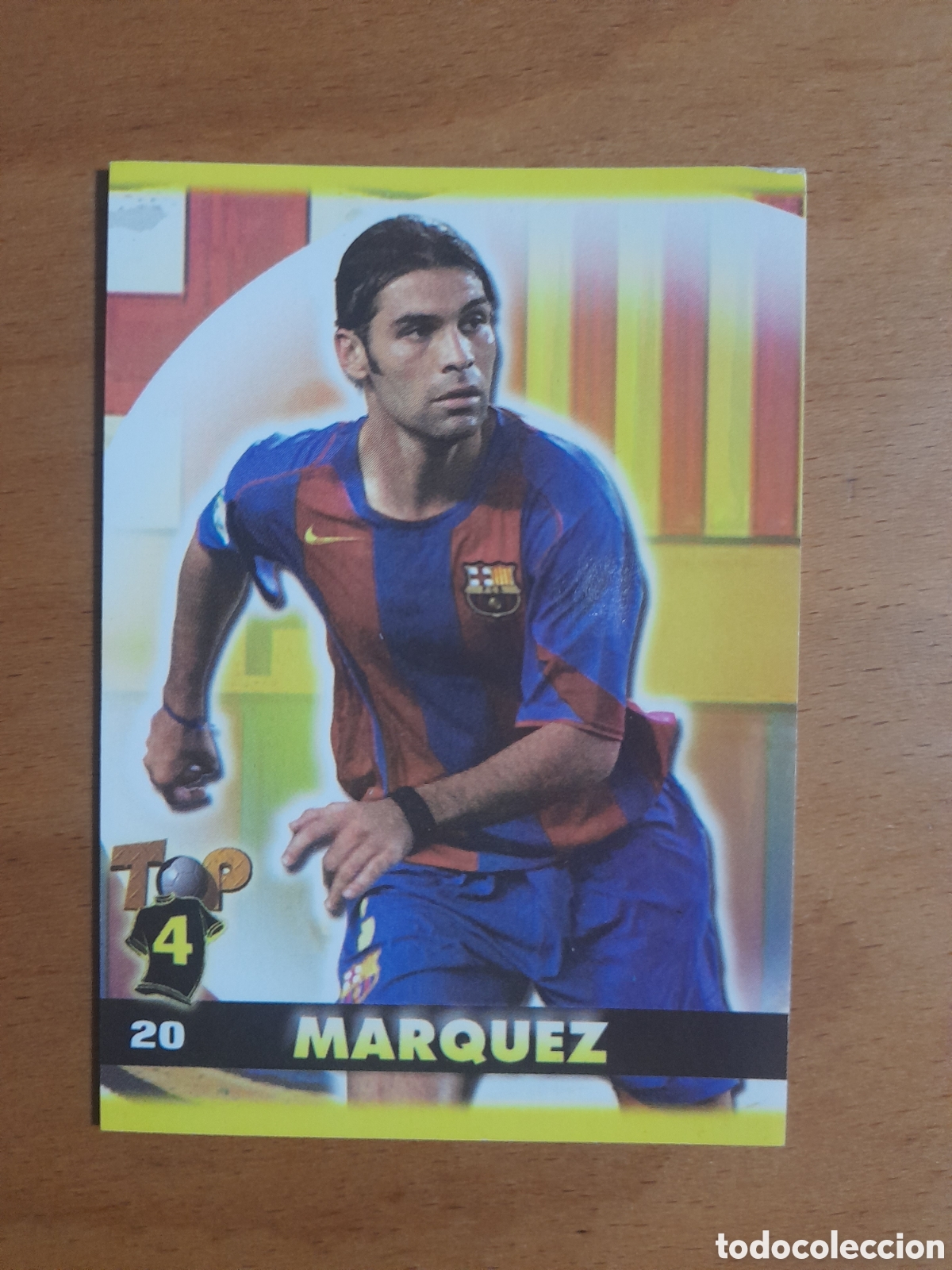 Cromos de f&uacute;tbol: N&deg;20 Marquez Mate mundicromo TOP 2005 LIGA 2004-2005