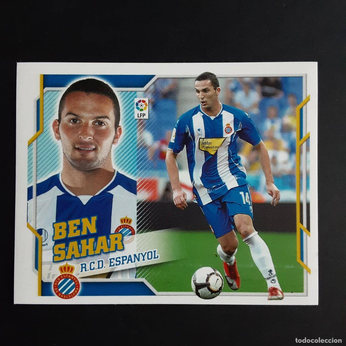 Football Stickers: CROMO LIGA 2010 2011 10 11 COLECCIONES ESTE PANINI N&ordm;14B BEN SAHAR-ESPANYOL NUNCA PEGADO