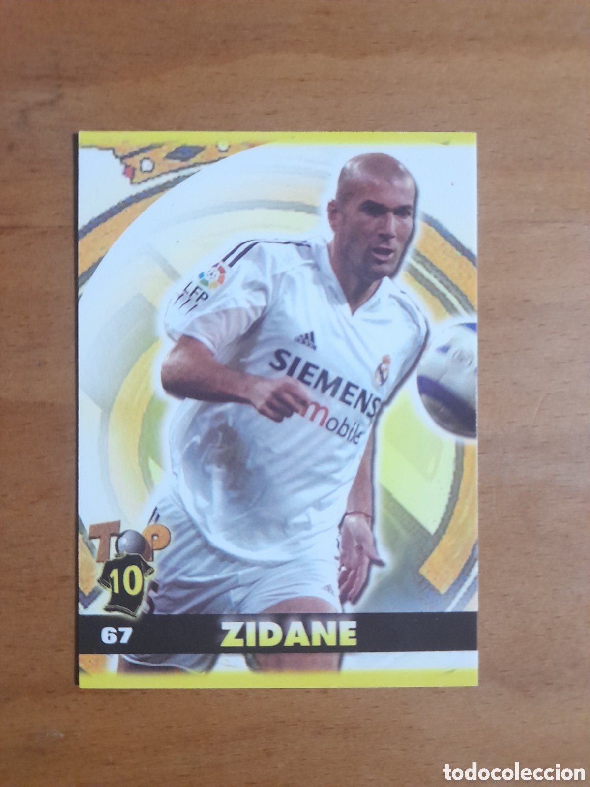 Cromos de F&uacute;tbol: N&deg;67 Zidane Mate mundicromo TOP 2005 LIGA 2004-2005