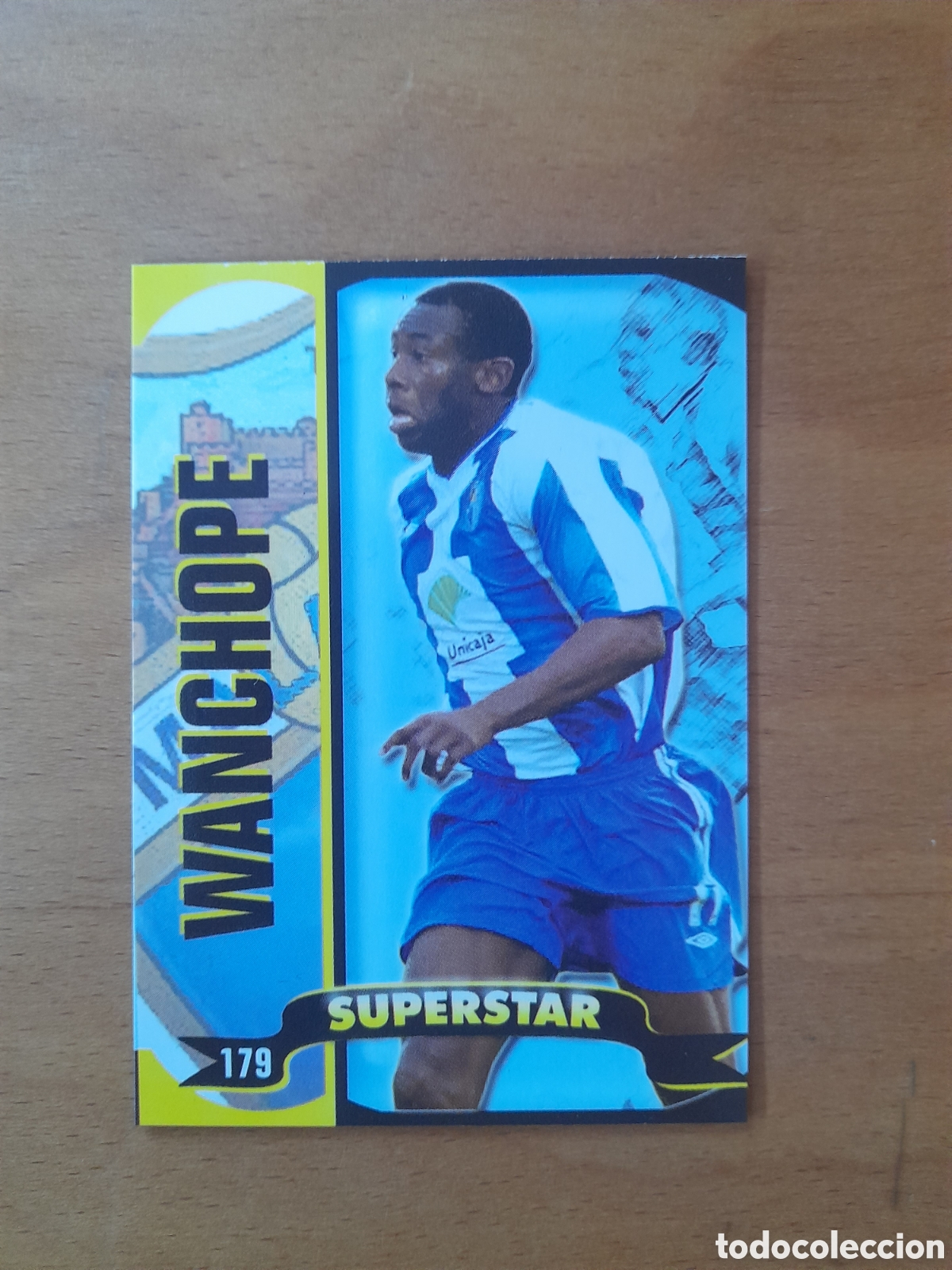 Football Stickers: N&deg;179 Wanchope Mate mundicromo TOP 2005 LIGA 2004-2005