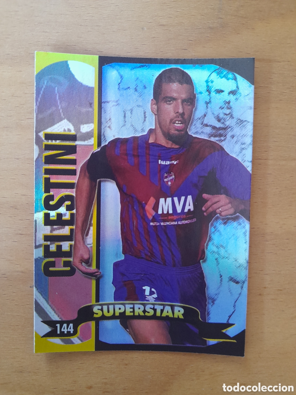 Cromos de F&uacute;tbol: N&deg;144 Celestini Brillante mundicromo TOP 2005 LIGA 2004-2005