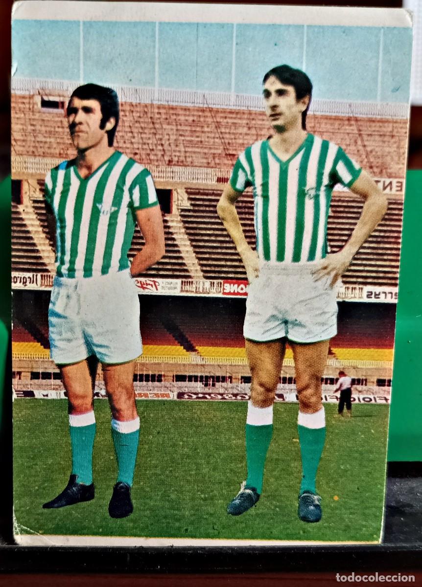 Football Stickers: COBO SABATE REAL BETIS RUIZ ROMERO 1975 1976 CROMO FUTBOL LIGA 75 76 - SIN PEGAR - FR0 - 26