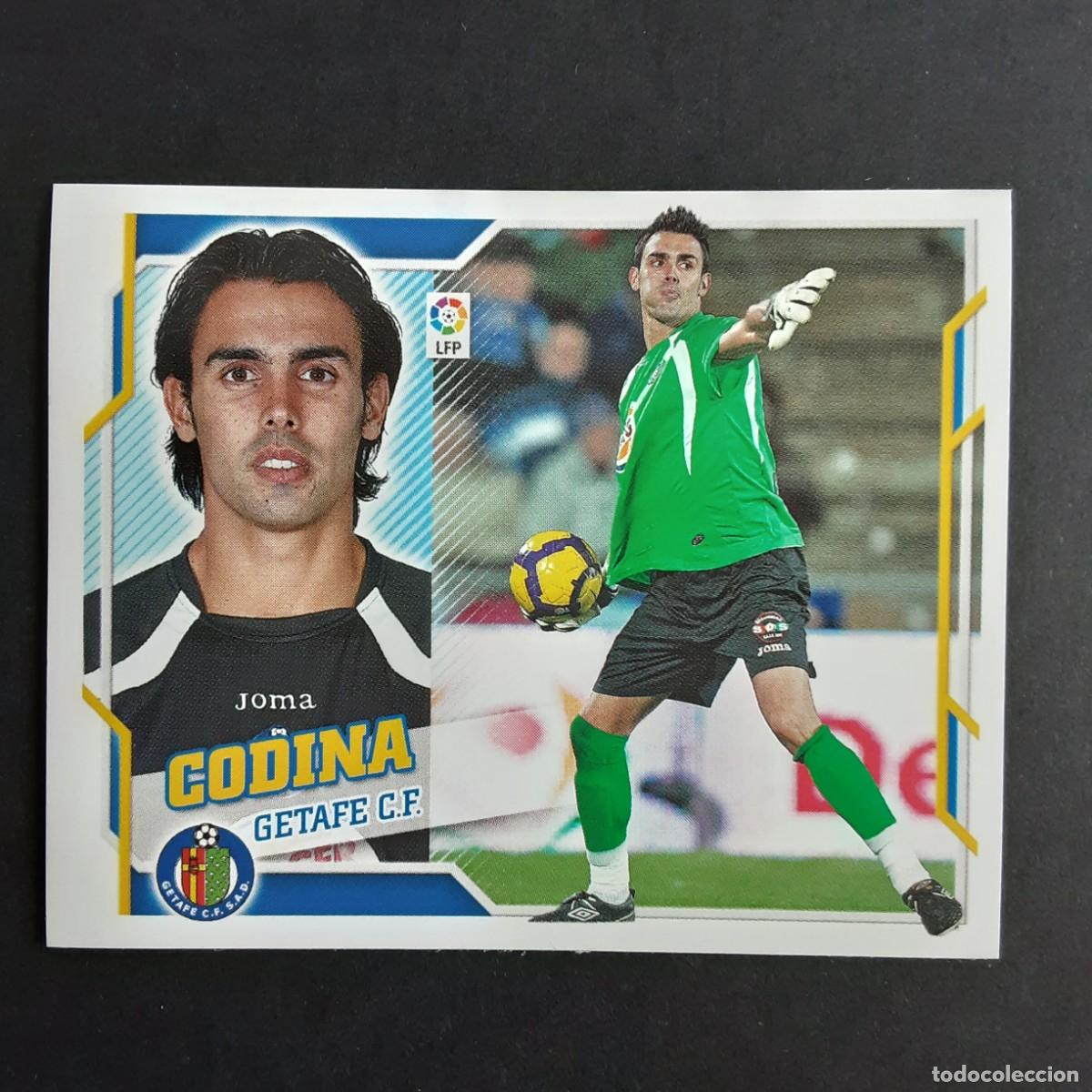 Cromos de f&uacute;tbol: CROMO LIGA 2010 2011 10 11 COLECCIONES ESTE PANINI N&ordm;1 CODINA-GETAFE NUNCA PEGADO