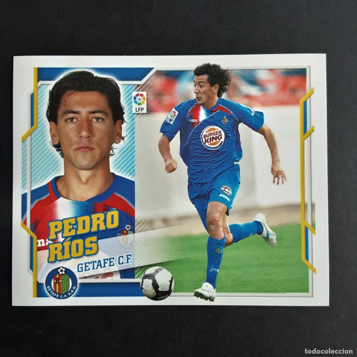 Football Stickers: CROMO LIGA 2010 2011 10 11 COLECCIONES ESTE PANINI N&ordm;9B PEDRO RIOS-GETAFE NUNCA PEGADO
