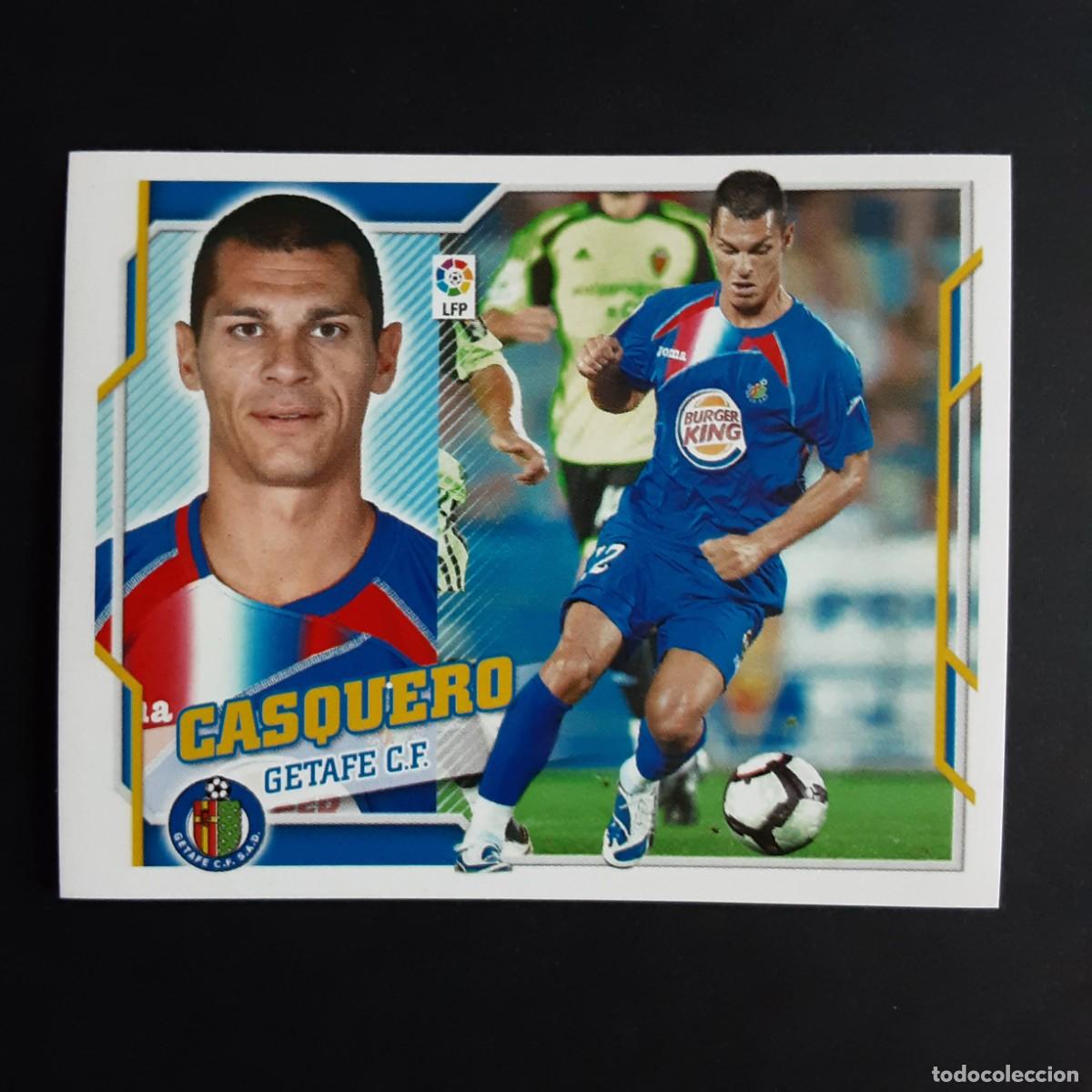 Figurine di Calcio: CROMO LIGA 2010 2011 10 11 COLECCIONES ESTE PANINI N&ordm;11 CASQUERO-GETAFE NUNCA PEGADO