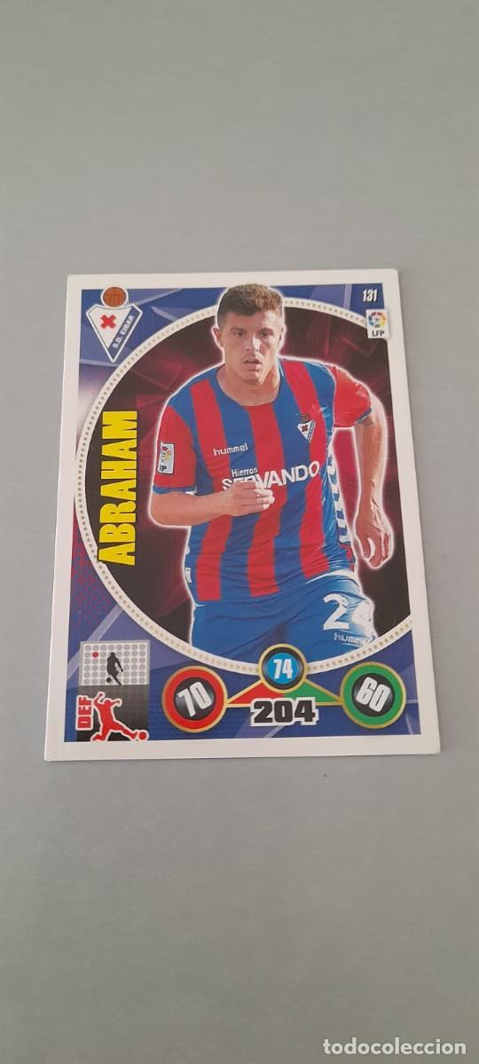Cromos de f&uacute;tbol: Adrenalyn 14/15. 131- Abraham. Eibar. - Foto 1