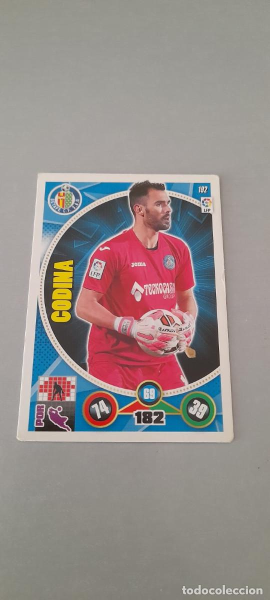 Cromos de f&uacute;tbol: Adrenalyn 14/15. 192- Codina. Getafe. - Foto 1