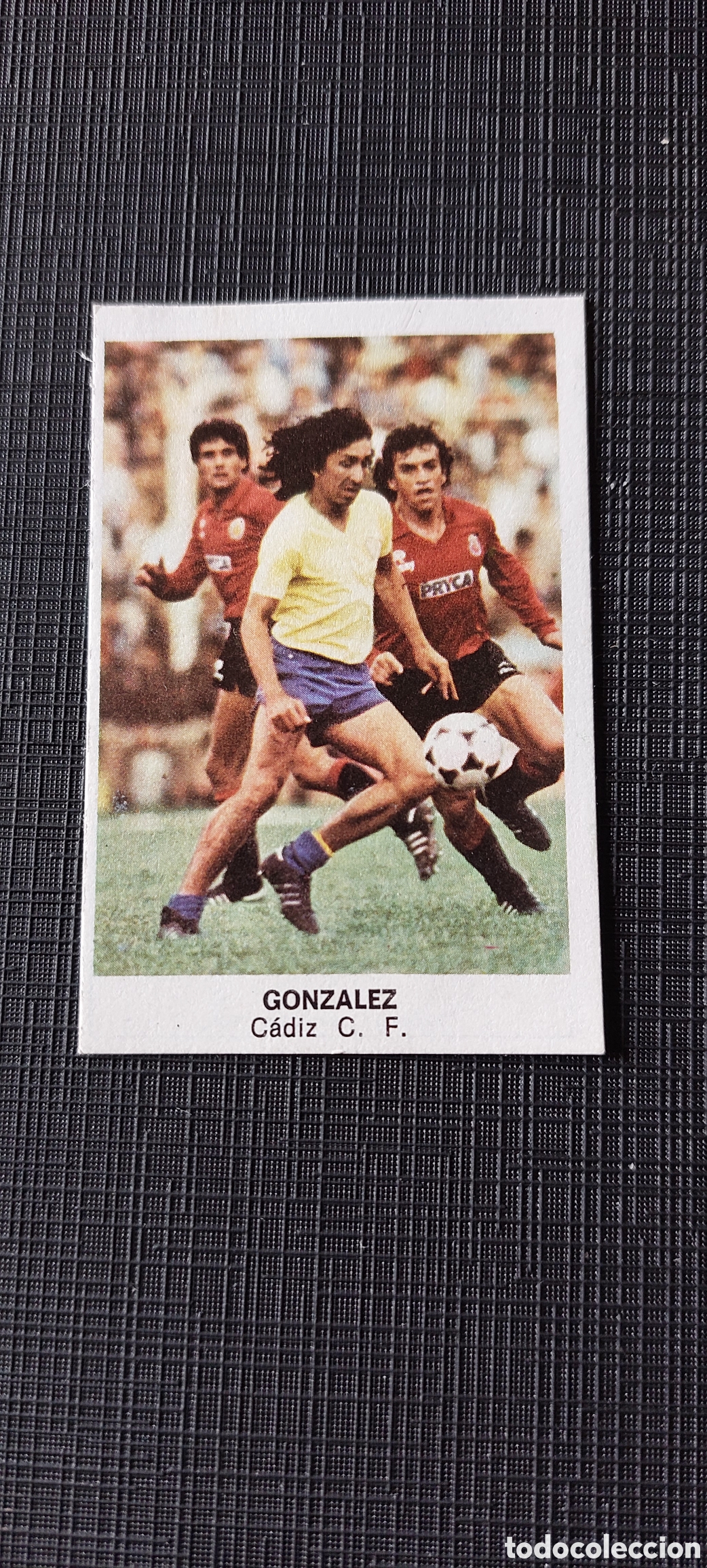Cromos de f&uacute;tbol: Gonz&aacute;lez cadiz cano 84 - Foto 1