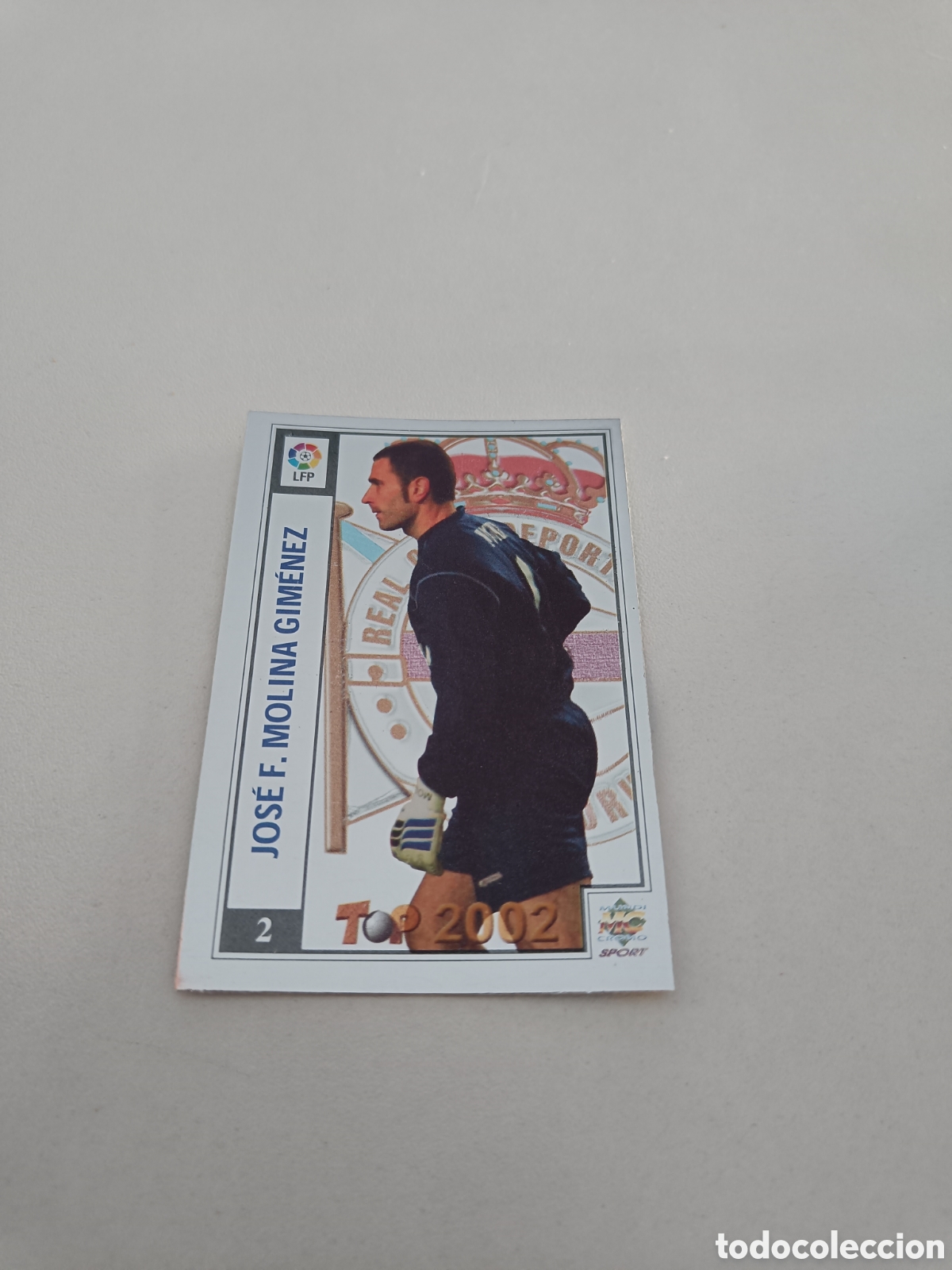 Fu&szlig;ball-Sticker: Top liga 2002 mundicromo n&ordm; 2 Molina