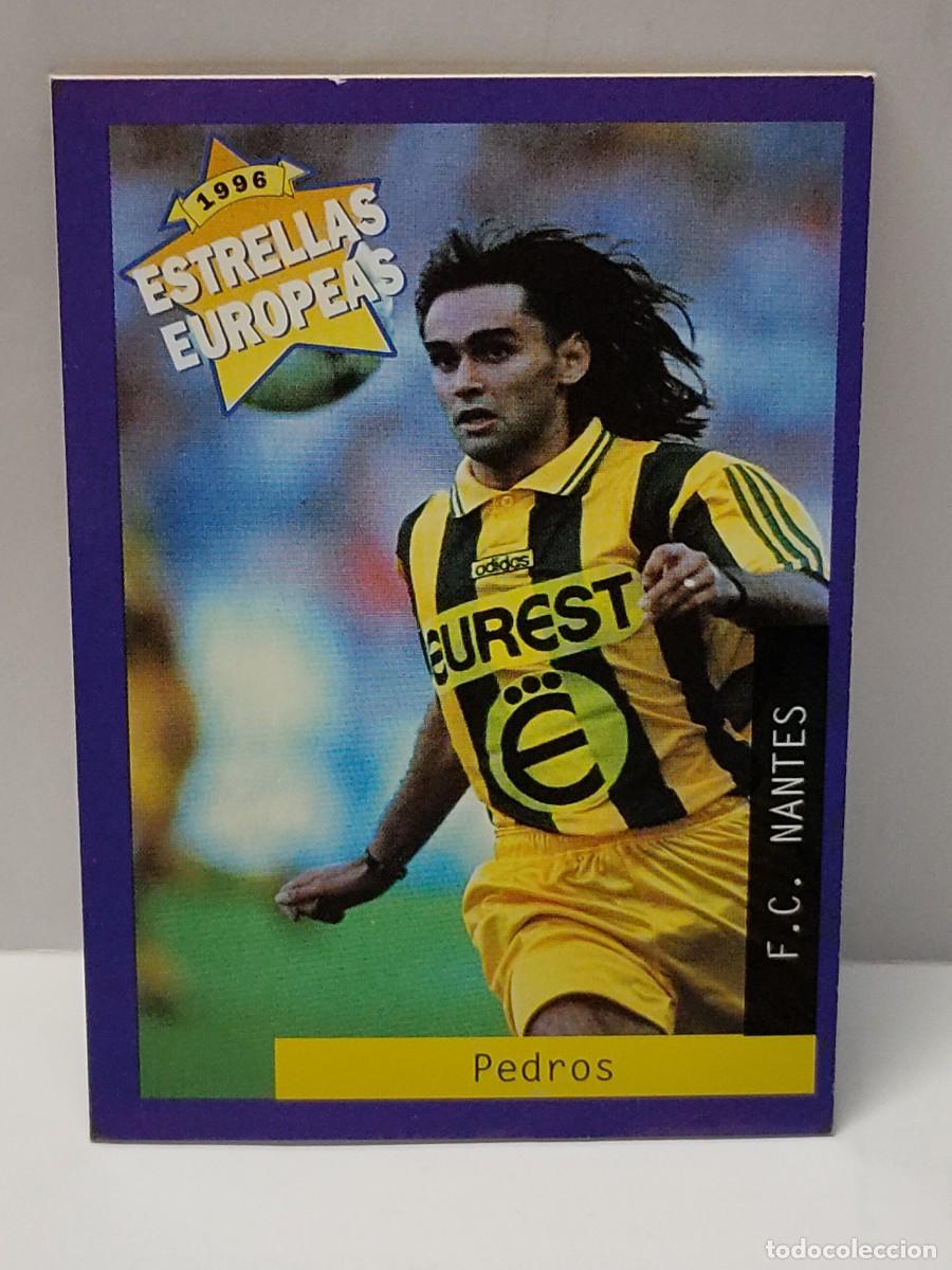 Cartes &agrave; collectionner de Football: Cromo ESTRELLAS EUROPEAS Panini 1996 96 - NANTES - PEDROS 28